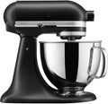 KitchenAid Knet- & Rührmaschinen, 4.8 L, Schwarz, Küchenmaschine - Artisan - Kippbarem Food Processor