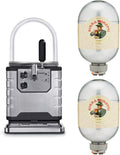 Heineken Elektro-Großgeräte,Bier- & Weinaufbewahrung & Dosierspender,Mini-Zapfanlagen, 8l, Silber/Schwarz