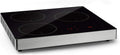 Klarstein Kochfeld, Schwarz/Silber, TrinityCook - Induktionskochplatte, freistehend, 3400 Watt, Touch Control, 3 Kochzonen