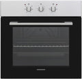HEINNER Backofen, 72 L, Schwarz/Silber, HBO-V656G-IX Einbau-, Fassungsvermögen, 6 Backfunktionen inkl. Grill, Umluft und Heißluft