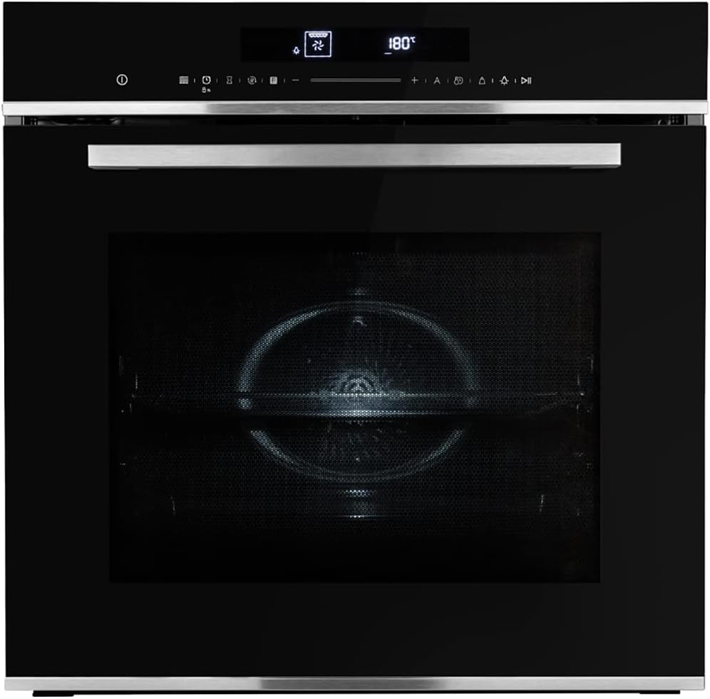 KKT KOLBE Mikrowelle, 2,88 kW, 60 cm, 72 L, Schwarz/Silber, Einbau, Pizzafunktion, Grill, Umluft, Heißluft, 2-fach Wärmeschutzverglasung