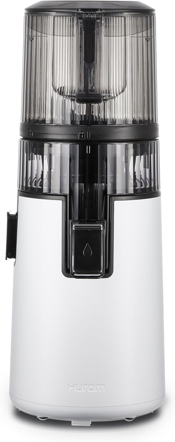 Hurom Mastizier-Entsafter mit einer Schnecke, 1.8 L, 150 W, Weiß, H70ST Neuer Slow Juicer, Elektrische Kaltpresse
