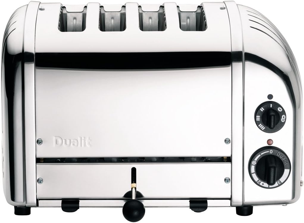 DUALIT Küche Haushalt & Wohnen,Elektrische Küchengeräte,Toaster, Silber, 47030 New Generation Vario Toaster 4-Schlitz