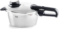 Fissler Schnellkochtopf Vitavit Premium Kochfeld, 3.5 liters, 22 cm, Silber/Schwarz