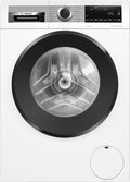 Bosch Waschmaschine, 10 kg, Weiß/Schwarz, WGG256Z40, Serie 6, 1600 UpM, Fleckenautomatik, Iron Assist, schneller Waschen mit Speed Perfect