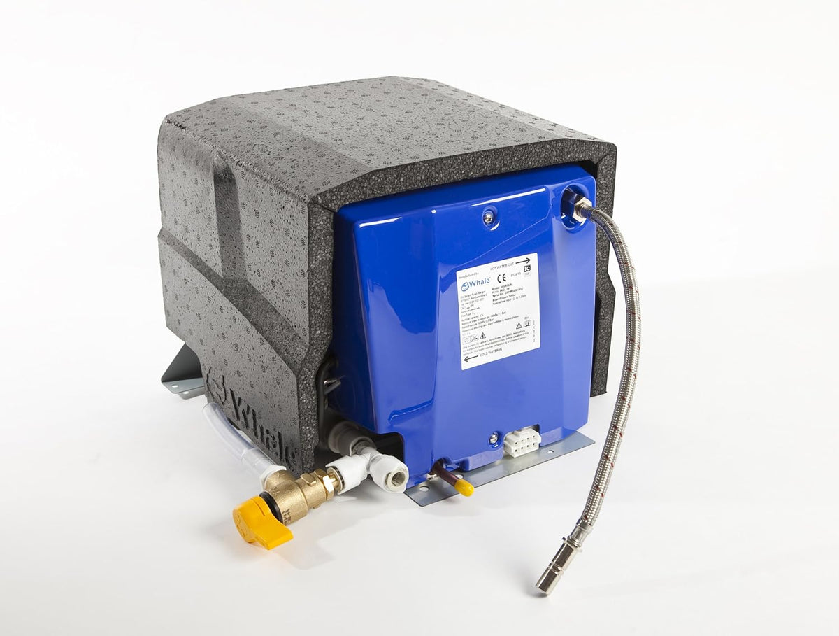Whale Auto & Motorrad,Wohnmobilausstattung,Heizung & Klimatechnik, 8 Liter, Blau/Schwarz