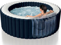 Intex Aufblasbare Pools, 196 x 71 cm, Blau/Weiß, PureSpa Bubble Massage Set, 28430