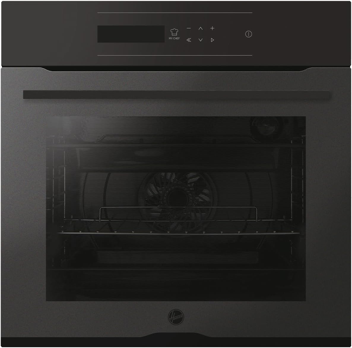 Hoover Backofen, Schwarz/Matt, HOC5M0978INWF Pyrolyse Schwarz Matt