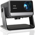 AMEELA Beamer, Schwarz/Silber, Autofokus/Trapezkorrektur 100, 000+ Apps & 4K Unterstützt, Dolby Audio, Videoprojektor für IOS/Android/PS5