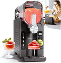AddLiving Eismaschine, 2,6 L, Schwarz/Silber, SLUSH Maschine für Zuhause, Slushy Maker & mit 6 Programmen, Slush Eis Maschine für Cocktails
