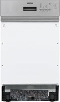 Vestel Geschirrspüler, 45 cm, Weiß/Silber, VST45-4 - teilintegrierter - 10 Maßgedecke - 4 Programme