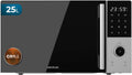 Cecotec Mikrowelle, 1200 W, 2200 W, 315 mm, 850 W, Schwarz/Silber, Proclean 2500 Digitale mit Grill, 25 l, Grill