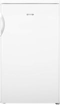Gorenje Kühlschrank, 84,5 x 56 x 57,9 cm, 120 Liter, 39 dB, Weiß, RB493PW Tisch mit Gefrierfach/Freistehend/EEK: D / /