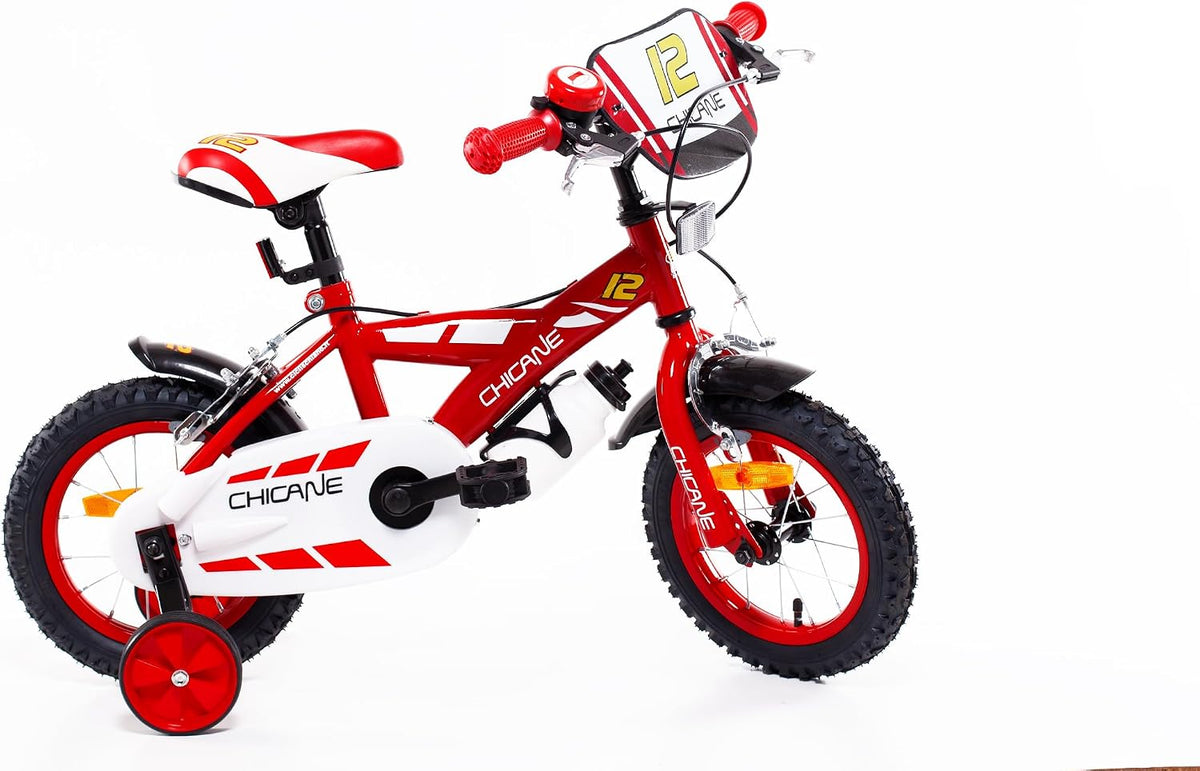 SCH Fahrrad, Rot/Weiß/Schwarz, Bici Chicane, Kinder