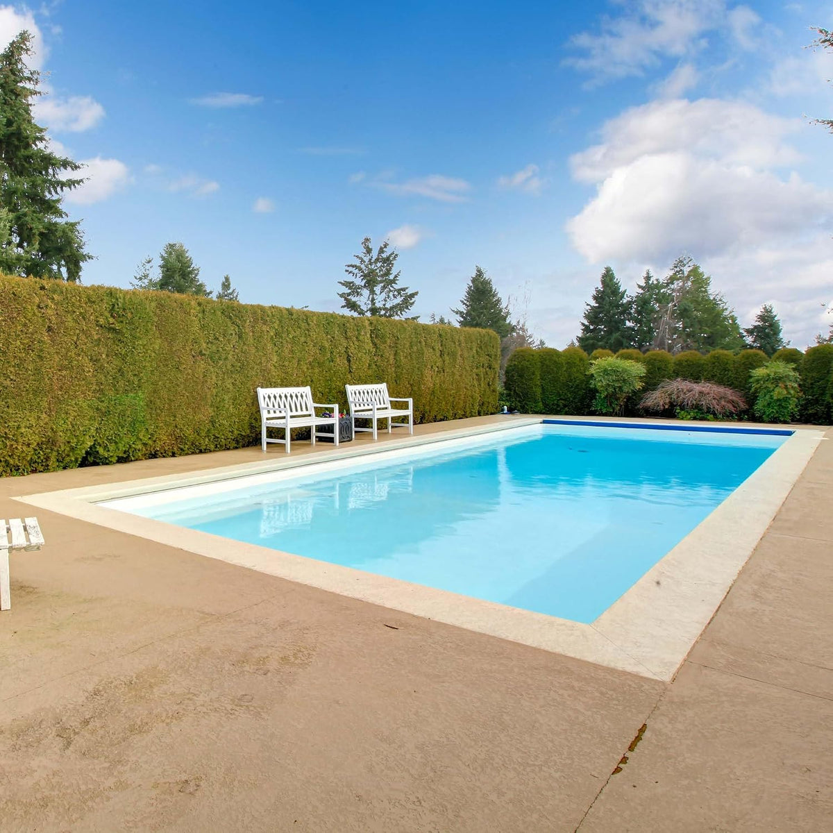 Paradies Pool Stahlrahmenpool, 3,00 x 5,00 x 1,50 m, blau/weiß, ® Styropor rechteck 300 x 500 x 150 cm als Grundset