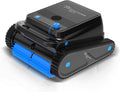 EVERCROSS BOT Poolroboter, schwarz/blau, U8 Poolro er Boden und Wand, Kabelloser Poolsauger Akku mit Wasserlinienreinigung