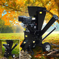 BRAST Häcksler & Mulcher, 5,2 kW, 102 mm, 11 kW, Schwarz, Häcksler Schredder Gartenhäcksler Benzin, (7PS) - (15PS)