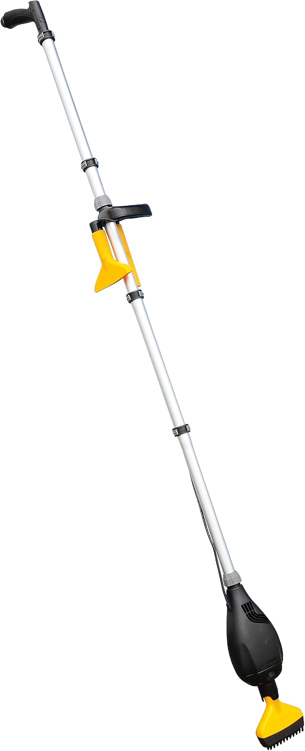 Hozelock Reinigungsgeräte, Silber/Gelb/Schwarz, Teichsauger Pond Vac: Leichter und kompakter Teichsauger, kontinuierlicher Betrieb