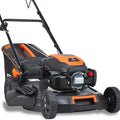 Fuxtec Rasenmäher, 2,9 kW, 51 cm, 25 mm, 75 mm, Schwarz/Orange, 4in1 Benzin FX-RM5170-4PS/, Schnittbreite & 7-stufige Höhenverstellung