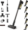 Philips Staubsauger, 1,7 kg, 25,2 V, 0,6 L, Schwarz/Gelb, SpeedPro Max Akku- 7000 Series, Hellgelb, 3-stufige Filterung