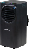 Climative Klimaanlage, 3,3 kW, 33 m, Schwarz, AC33-S FUN Mobile WiFi 3in1 Klimagerät: Entfeuchtung