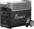 FOSSiBOT Powerstation, 3840 Wh, 2000 W, 3600 W, Schwarz/Silber, Solargenerator