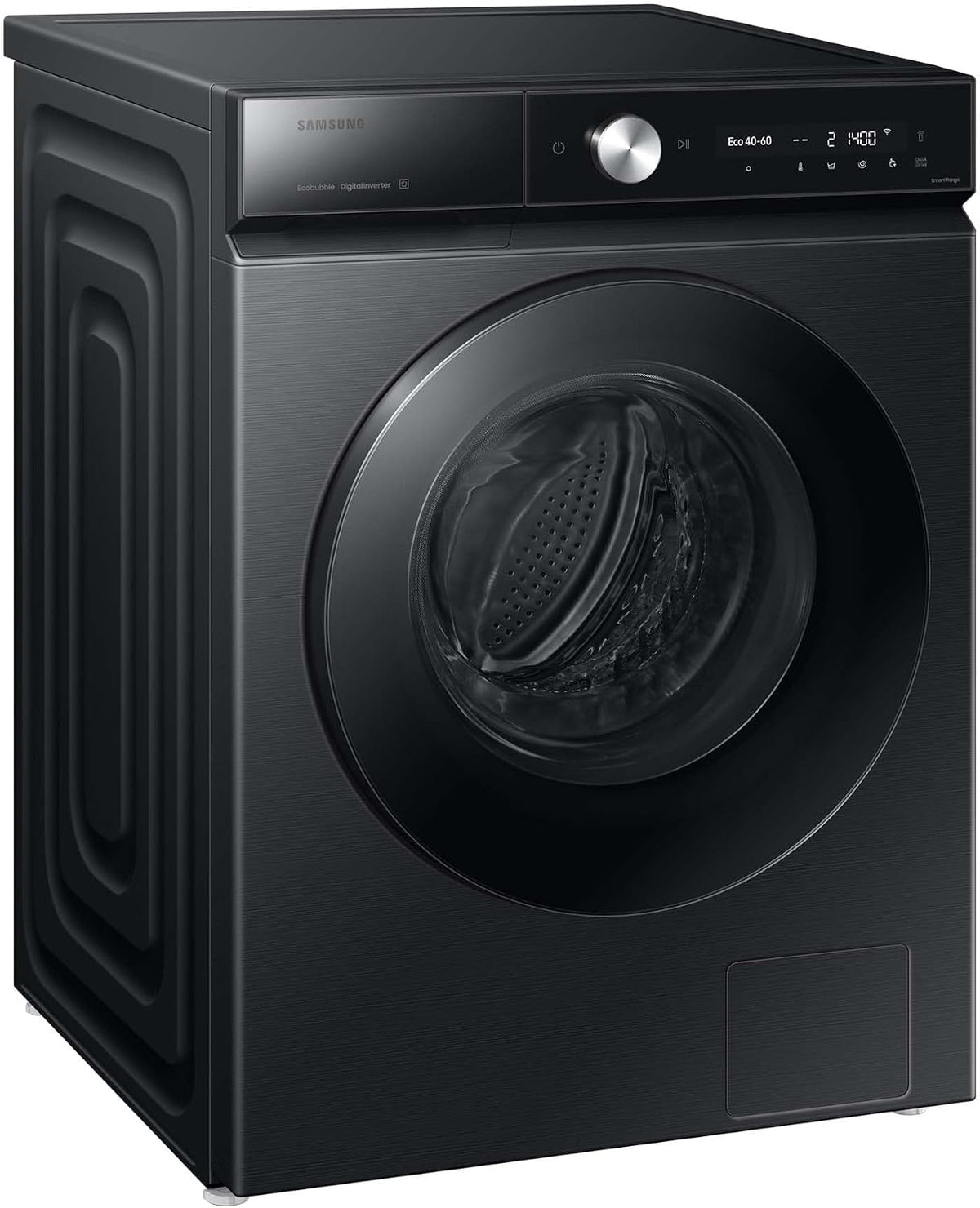Waschmaschine WW81T554AAW/S2, 9 kg, Schwarz, Samsung WW90DB8U95GBU2 Bespoke, 1.400 U/min, Extra energiesparend