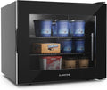 Klarstein Gefriertruhe, 88 L, Schwarz, IceAge 88 Mini Gefrierschrank, Einstellbare Temperatur 0 bis -18 °C, Energieeffizient