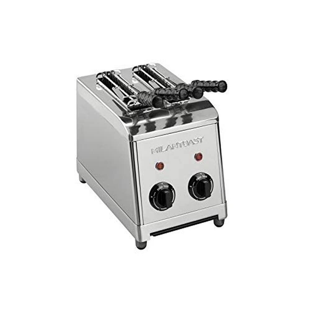 MILAN-TOAST Toaster, Silber, 7000 er 2-Zange