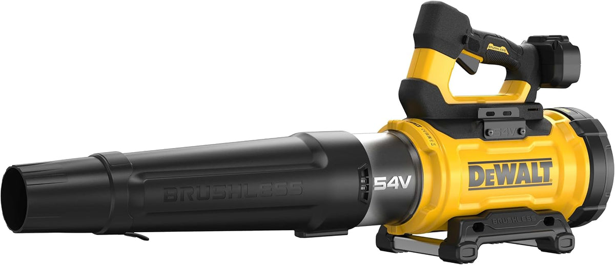 DEWALT Laubbläser, 54 V, gelb/schwarz, Axialklinge, kabellos, Basic-Version, DCMBL777N-XJ