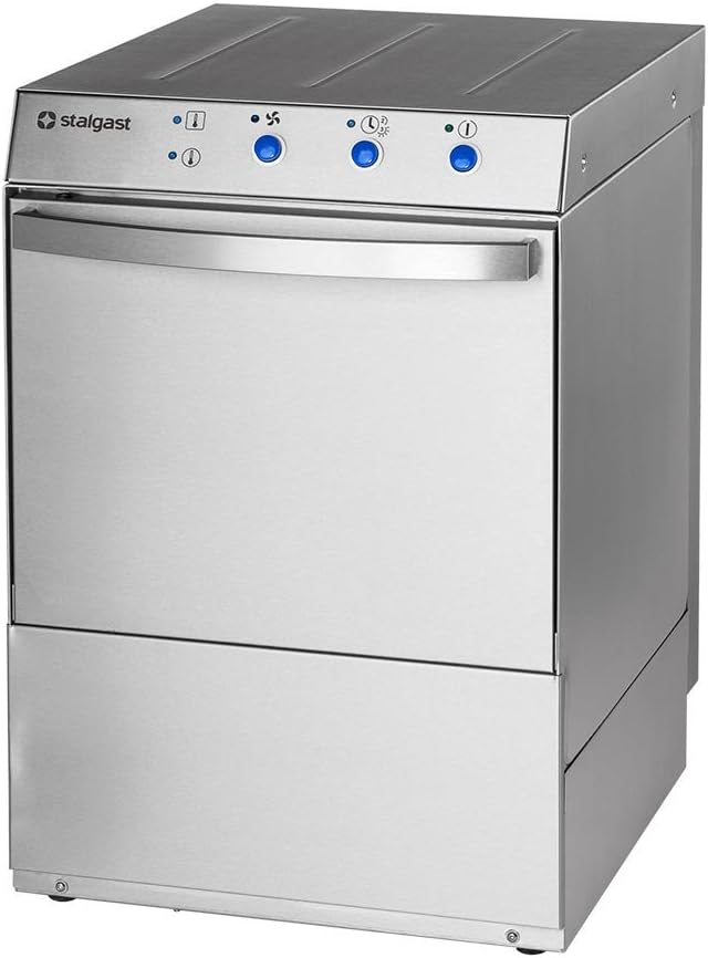 Stalgast Gläserreinigungsmaschine, 2,77 kW, 230 V, Silber, Gläserspülmaschine Universal inkl. Klarspülmitteldosier