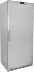 ZORRO Kühlschrank, Silber, Lager ZHT ECO 600 R s/s Gastro Edelstahl mit Volltüre
