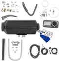 Autoterm Heizöfen, 4KW, 12 V, Schwarz, Air 4D Diesel Standheizung Luftheizung Lufterhitzer mit LED