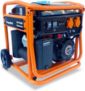 KnappWulf Powerstation, 3200 W, 12 L, Orange/Schwarz, Inverter Generator KW3600 Stromerzeuger Stromgenerator