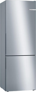 Bosch Kühl-Gefrierkombination, 201 x 70 cm, 302 L, 111 L, Silber, KGE49AICA Serie 6 XXL-Kühl-Gefrier-Kombination
