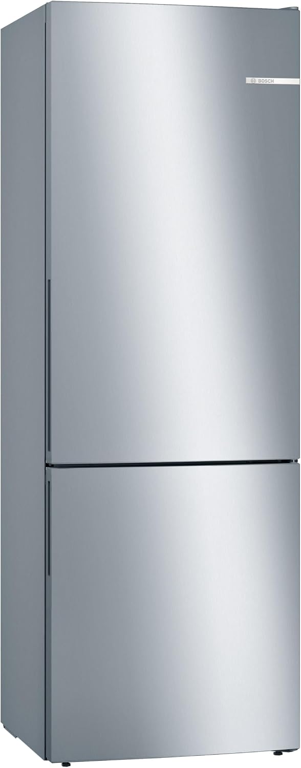 Bosch Kühl-Gefrierkombination, 201 x 70 cm, 302 L, 111 L, Silber, KGE49AICA Serie 6 XXL-Kühl-Gefrier-Kombination
