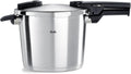 Fissler Vitaquick Premium Schnellkochtopf Schnellkochtöpfe, 22 cm, 6 L, Silber/Schwarz