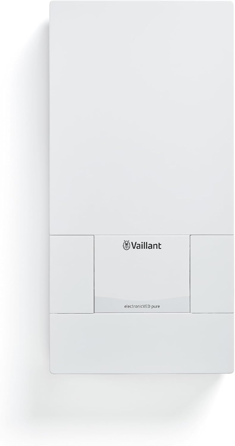 Vaillant Elektrische Durchlauferhitzer, 24 kW, 400 V, Weiß, elektronischer Durchlauferhitzer VED pure, VED E 24/8 BB