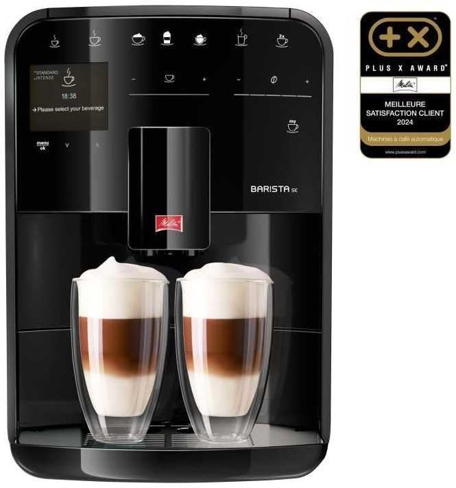 Melitta Kaffeevollautomat, Schwarz, Barista SE