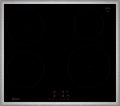 Neff Kochfeld, 60 cm, Schwarz/Silber, T46SBE1L0, N 50, Induktions, autarkes Glaskeramik- breit, Touch Control, Powerstufe
