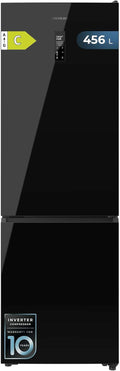 Cecotec Kompressor, 59,5 cm, 201 cm, Schwarz, Inverter- Plus, energiesparend, Glasablagen