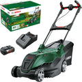 Bosch Rasenmäher, 4.0 Ah, 44 cm, 36 V, grün/schwarz, leistungsstarker Akku- AdvancedRotak -44-750 (zum Rasenmähen