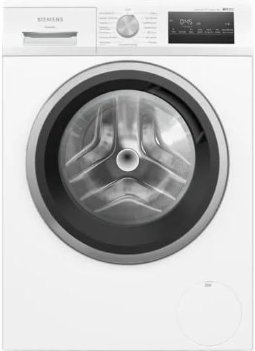 Siemens Waschmaschine, Weiß/Silber, WM12N238FR