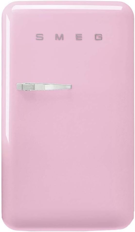 Smeg Mini-Kühlschrank, 122 L, Rosa, 50s Style Fab10r One Door Fridge