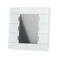 MDT Elektromechanische Relais, Weiß, technologies Glas Bedienzentrale Smart mit Farbdisplay, ws BE-GBZW.01