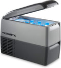 DOMETIC Kompressor, 21 L, 24 V, Grau/Schwarz, CDF26 -Kühlbox, Leichte, kompakte elektrische Kühl- und Gefrierbox für Auto