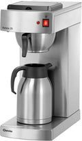 Bartscher Kaffeemaschine, Edelstahl, Silber/Schwarz, -, Aurora 20