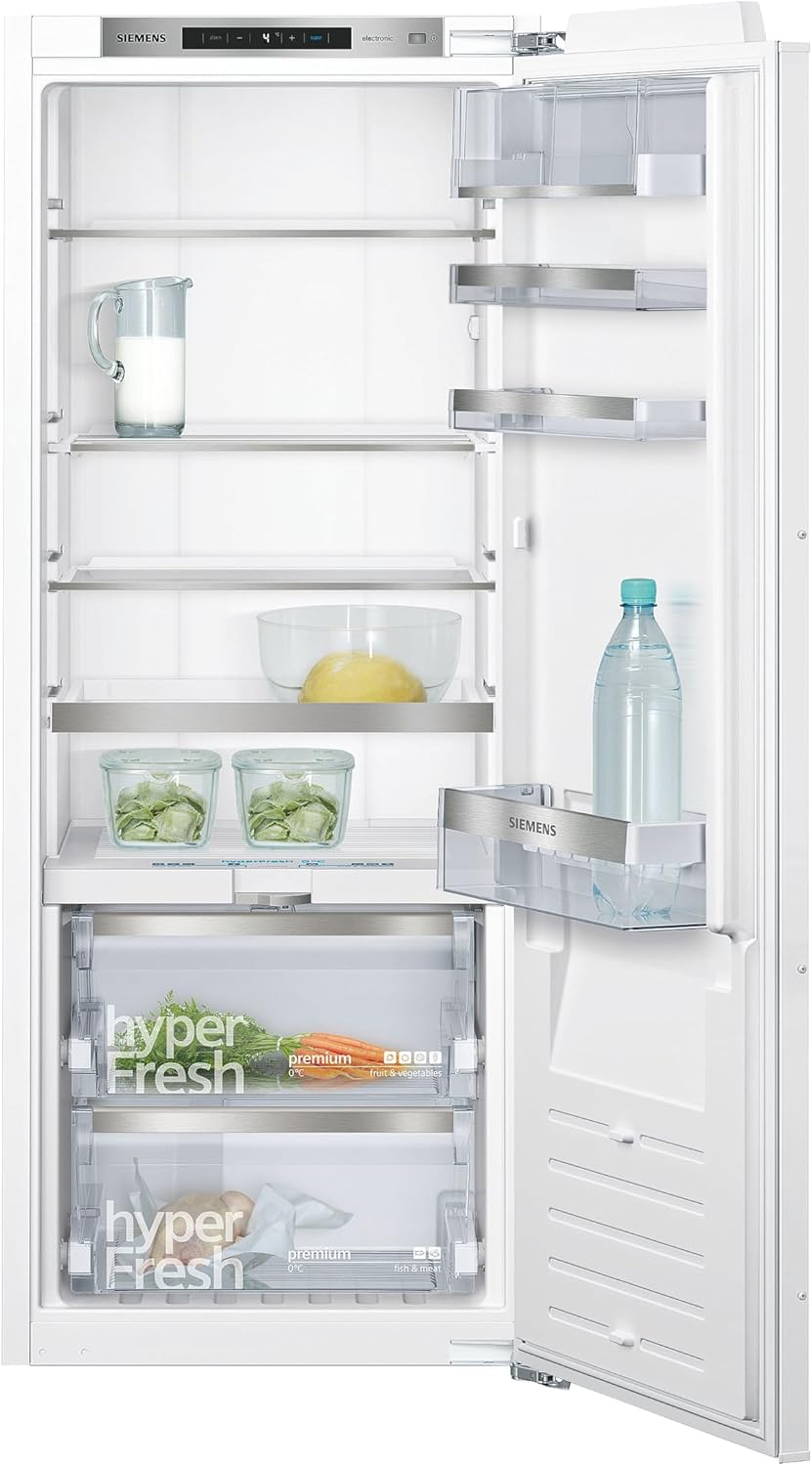 SIEMENS Kühlschrank, 222 l, Weiß, KI51FADE0 iQ700 Einbau- /A++ / 124 kWh/Jahr / /hyperFresh