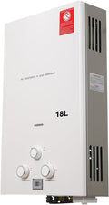 Lfhelper Baumarkt,Klempnerarbeiten,Durchlauferhitzer & Ersatzteile, 36KW, 18 L, Weiß