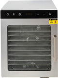 JUUTALK Wäschetrockner, 34.5x35x43 cm, ca. 45-55 dB, 36 L/9.5gal, 800 W, Edelstahl 304, Edelstahl 201, Kunststoff, Silber